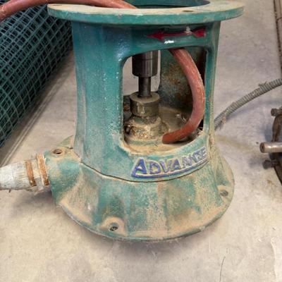 Vintage "Advance" Vertical Pump / Stand?