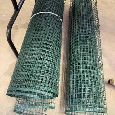 2 Rolls Plastic Construction Fencing