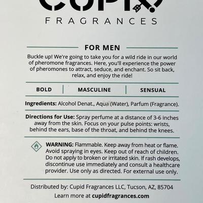 Men’s Eau De Parfum Pheromone- infused Fragrance spray