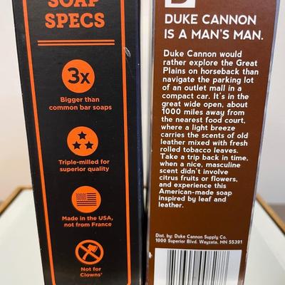 Duke Men’s soaps