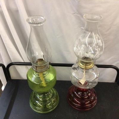 Vintage Oil Lamps
