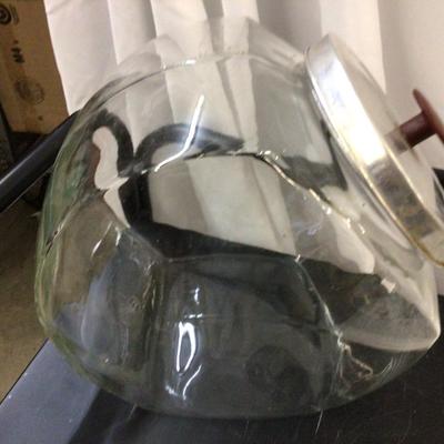 Large Glass Canister from Leeby’s Store