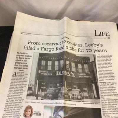 Large Glass Canister from Leeby’s Store