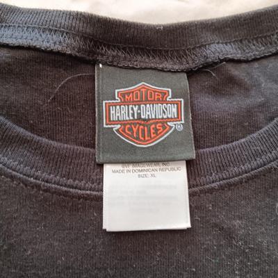 LADIES HARLEY DAVIDSON SHIRTS SIZE XL