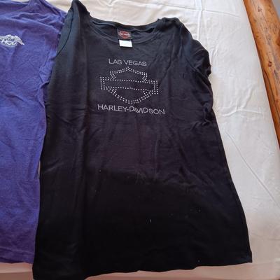 LADIES HARLEY DAVIDSON SHIRTS SIZE XL