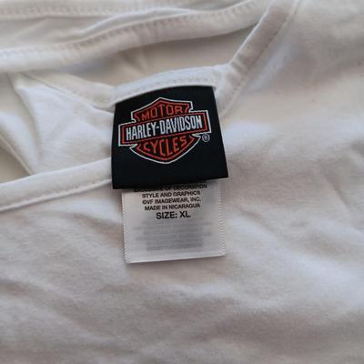 LADIES HARLEY DAVIDSON SHIRTS SIZE XL