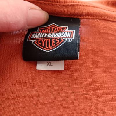LADIES XL HARLEY DAVIDSON SHIRTS