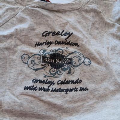 LADIES XL HARLEY DAVIDSON SHIRTS