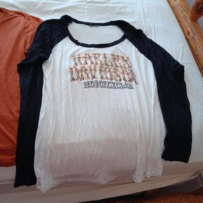 LADIES XL HARLEY DAVIDSON SHIRTS