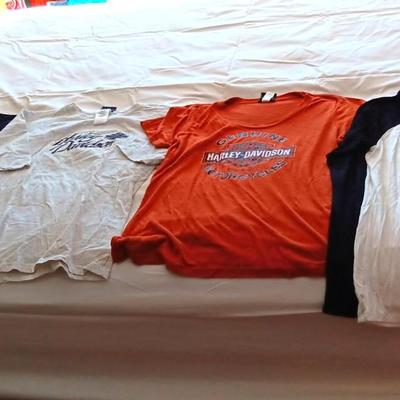 LADIES XL HARLEY DAVIDSON SHIRTS