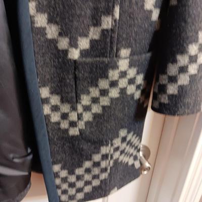 LADIES SILK LINED PENDLETON WOOL SWEATER SIZE LARGE