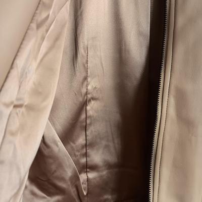 LADIES G.I.L.I. (GOT IT LOVE IT) LEATHER FEEL JACKET MADE IN ITALY SIZE 12