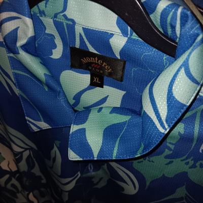 MEN'S CASUAL SHORT AND LONG SLEEVE SHIRTS SIZE L - XL