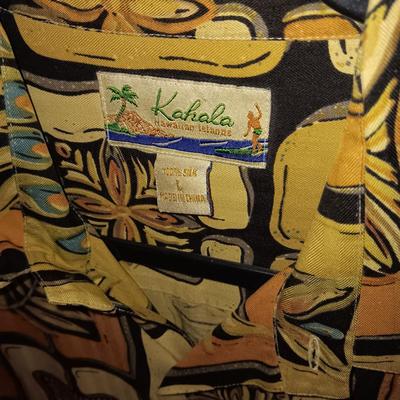 MEN'S CASUAL SHORT AND LONG SLEEVE SHIRTS SIZE L - XL