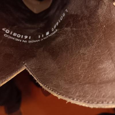 LADIES LANE LEATHER WESTERN BOOTS SIZE 11