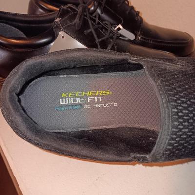 MEN'S NEW NUNN BUSH AND SKECHER SHOES 10 1/2