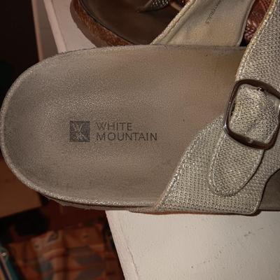 3 PAIRS OF LADIES SANDALS SIZE 11