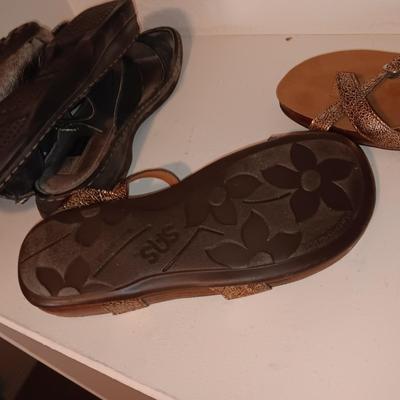 LADIES SANDALS AND CASUAL SHOES SIZE 11