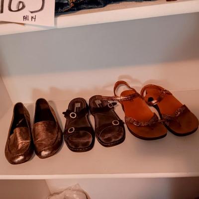 LADIES SANDALS AND CASUAL SHOES SIZE 11