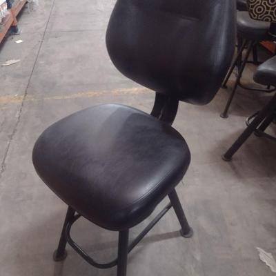 Set of Four Gary Platt Commercial Grade Cushioned Seat and Back Slot Chair Choice A