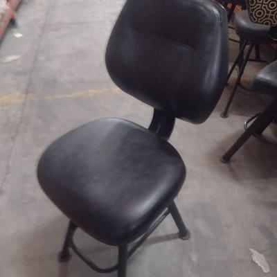 Set of Four Gary Platt Commercial Grade Cushioned Seat and Back Slot Chair Choice B