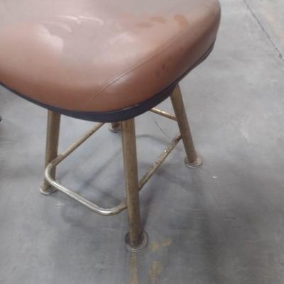 Set of Four Gary Platt Commercial Grade Cushioned Seat and Back Slot Chair Choice A