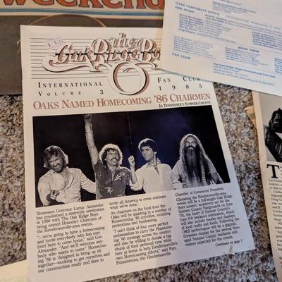 Oak Ridge Boys Memorabilia