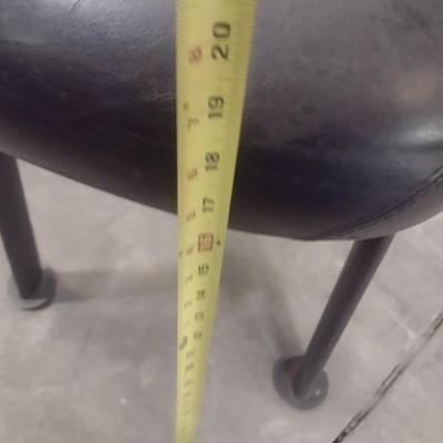 Set of Four Gary Platt Commercial Grade Cushioned Seat and Back Slot Chair