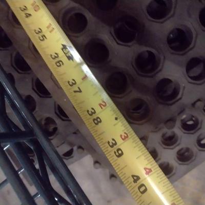 Pallet of Rubber Commercial Floor Mats Various Sizes