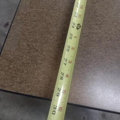 Pair of Commercial 2-Top Dining Table with Metal Post Choice B