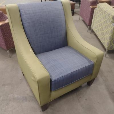 Commercial Grade Kellex Cushioned Curved Arm Chair Choice A