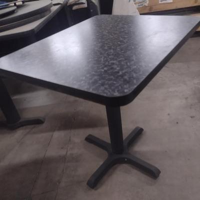 Commercial Grade Four Top Dinging Table Geometric Pattern