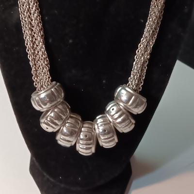 SILVER-TONE COSTUME JEWELRY