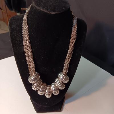 SILVER-TONE COSTUME JEWELRY
