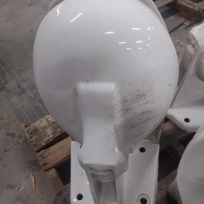 Set of Six Commercial Wall Mount Toiler (No Hardware)