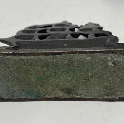 US Navy Constitution Old Ironside Solid Cast Iron Sailing Ship Boat Bookends