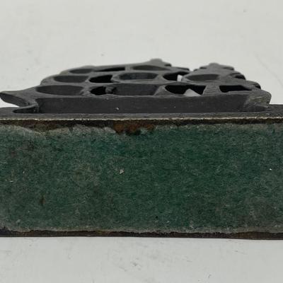 US Navy Constitution Old Ironside Solid Cast Iron Sailing Ship Boat Bookends