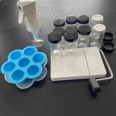 Kitchen items New glass spice jars and more