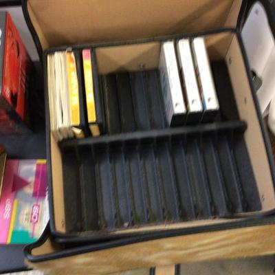 Radios, Cassettes in Cowhide Holder, Blank Cassettes, Plus More