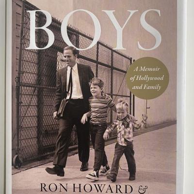Ron and Clint Howard signed book
