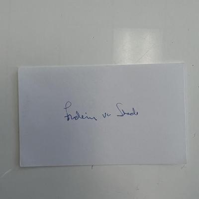 Opera singer original signature
