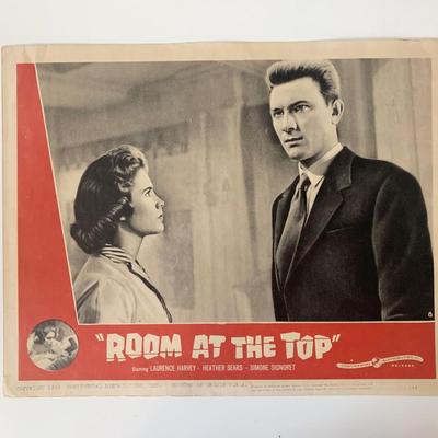 Room at the Top original 1959 vintage lobby card