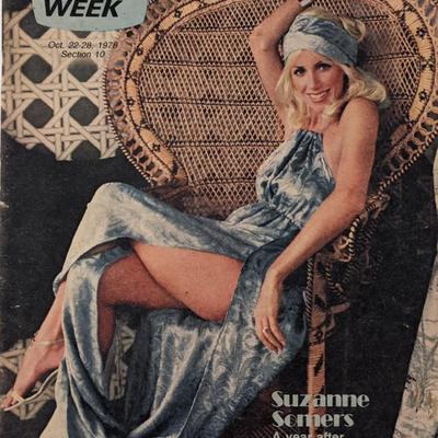 Chicago Tribune TV Week Suzanne Somers Issue 1978