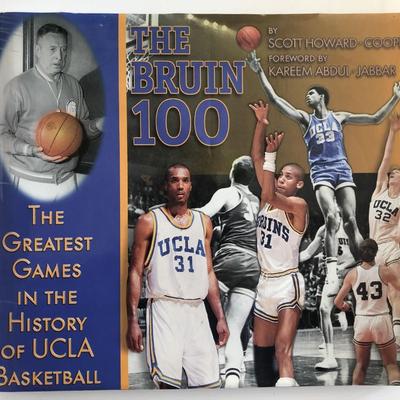 The Bruin 100 signed book autographed by Kareem Abdul-Jabbar 