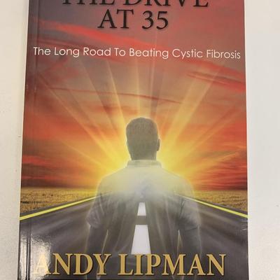 The Drive at 35 Andy Lipman signed first edition paperback book