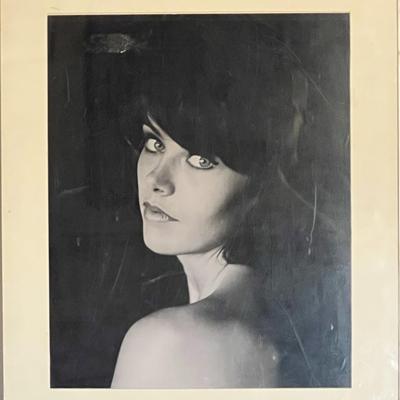 Jane Fonda custom framed photo