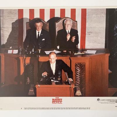 The Right Stuff original 1983 vintage lobby card