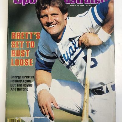Sports Illustrated March 12, 1984 Brett's Set To Dust Loose Magazine