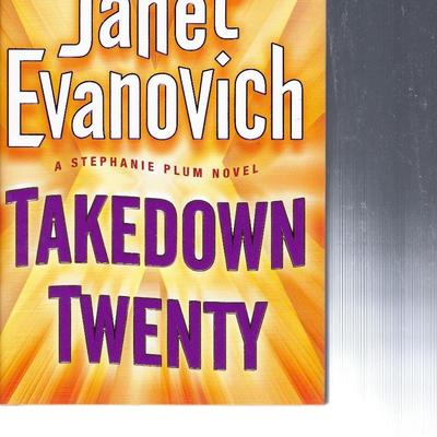 Takedown Twenty: A Stephanie Plum Novel Janet Evanovich signed book