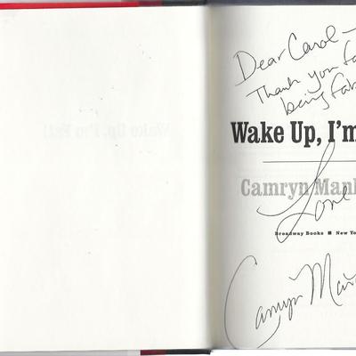 Wake Up, I'm Fat! Camryn Manheim signed book